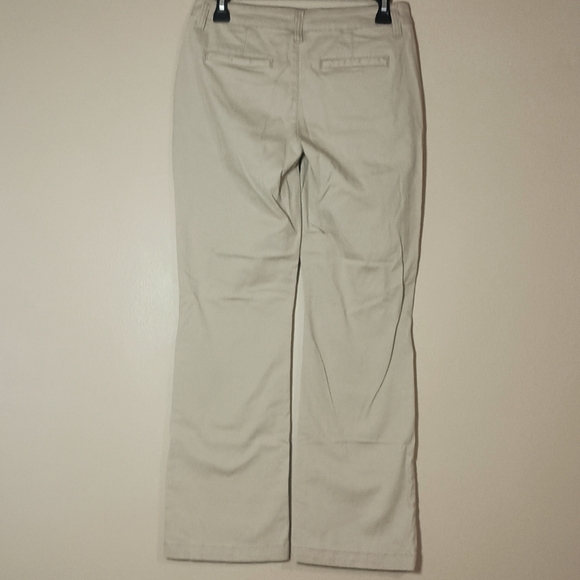 Aeropostale Classic Stretch Straight Leg Khaki Uniform Pants - Picture 5 of 9
